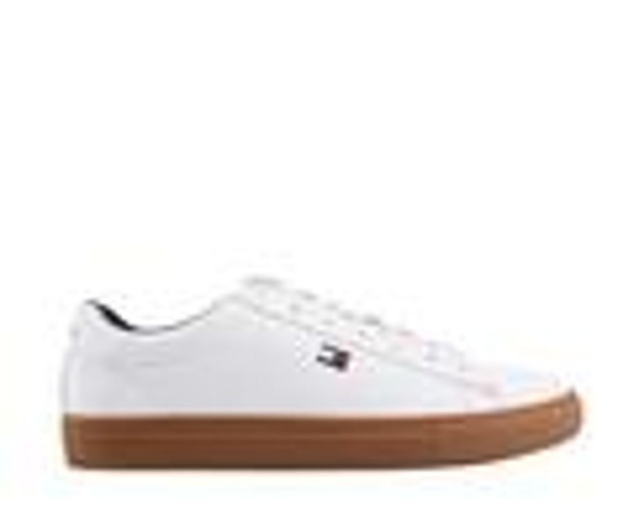 Men Tommy Hilfiger Oxfords | Men'S Tommy Hilfiger Brecon Casual Oxfords White