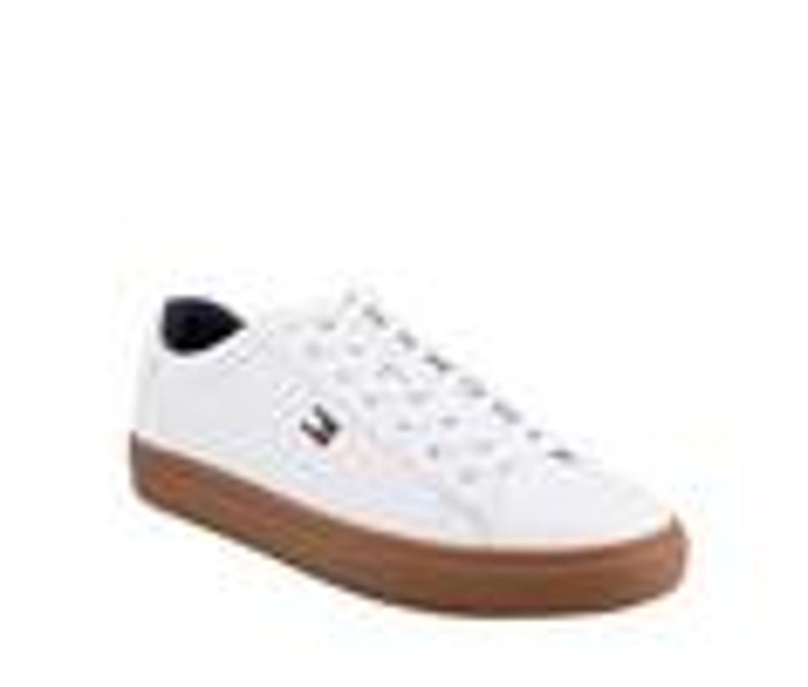 Men Tommy Hilfiger Oxfords | Men'S Tommy Hilfiger Brecon Casual Oxfords White