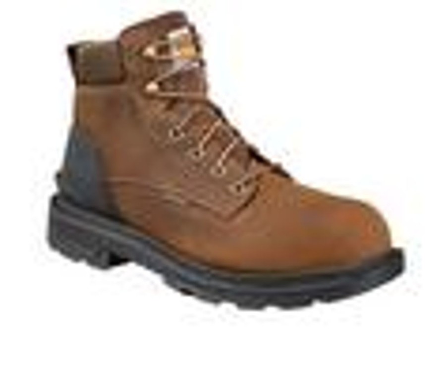 Men Carhartt Soft Toe | Men'S Carhartt Ft6000 Ironwood 6 Brown