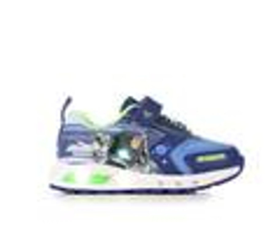 Kids Disney Casual | Boys' Disney Toddler & Little Kid Buzz Lightyear 2 Light-Up Sneakers Blue/Green