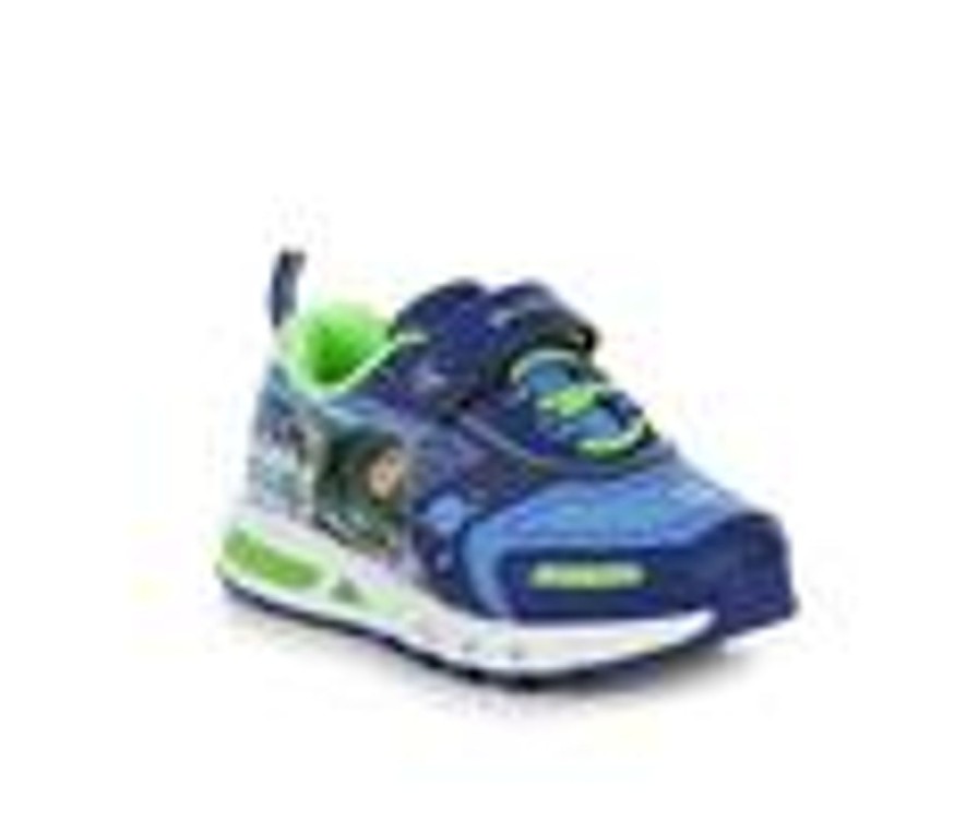 Kids Disney Casual | Boys' Disney Toddler & Little Kid Buzz Lightyear 2 Light-Up Sneakers Blue/Green