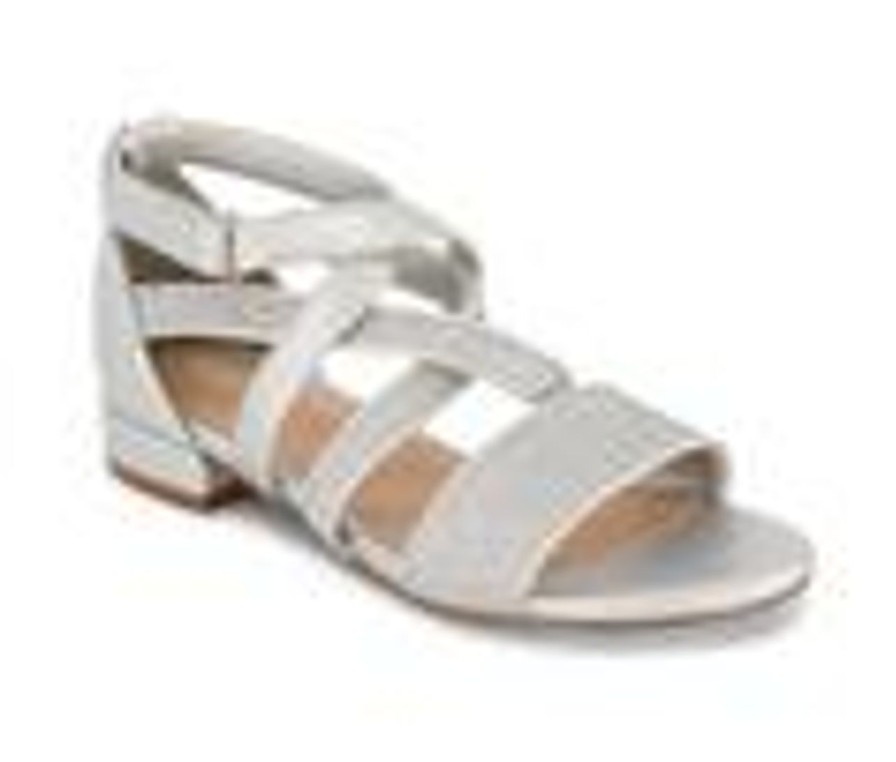 Kids Kenneth Cole Dress | Girls' Kenneth Cole Little Kid & Big Kid Bella Zella Special Occasion Sandals Silver