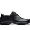 Men Clarks Oxfords | Men'S Clarks Gessler Lace Dress Shoes Black Leather