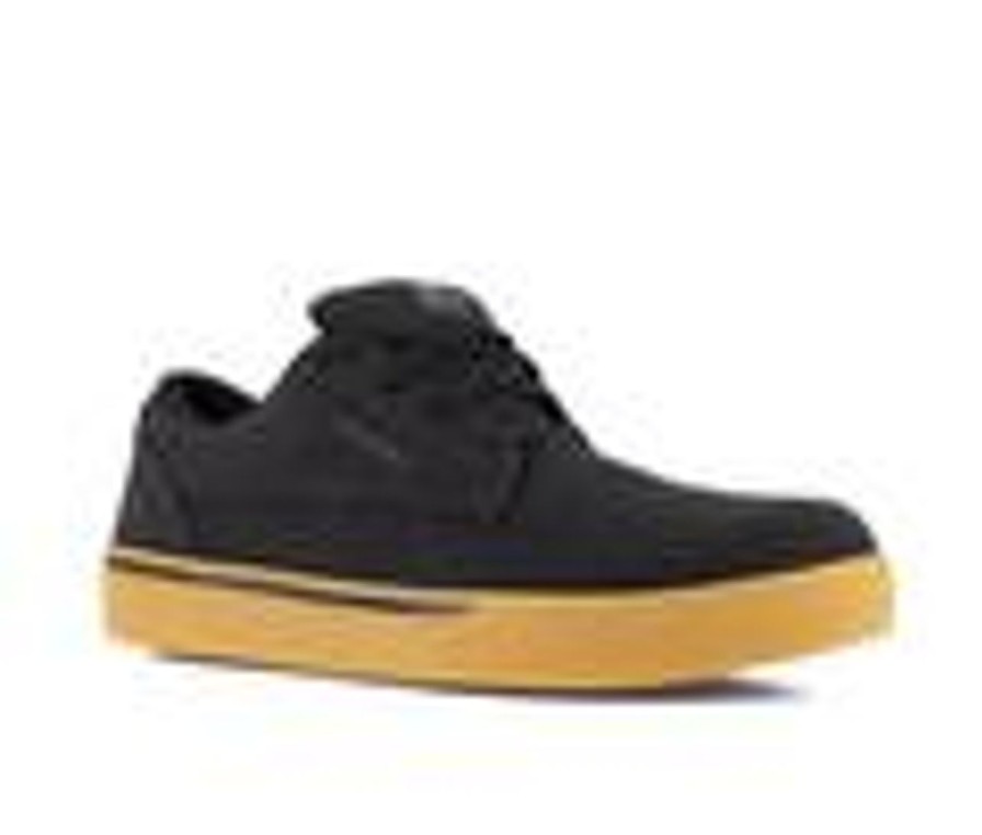 Men Volcom Work Composite And Alloy Toe | Men'S Volcom Work True Ct Work Shoes Black