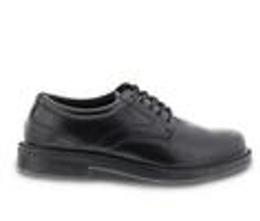 Men Deer Stags Soft Toe | Men'S Deer Stags Times Work Dress Shoes Black