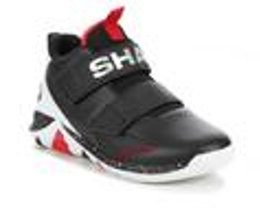 Kids Shaq Athletics & Sneakers | Boys' Shaq Little Kid & Big Kid Composite Basketball Shoes Blk/Wht/Red