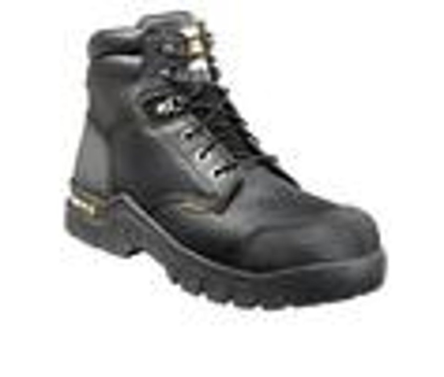 Men Carhartt Electric Hazard | Men'S Carhartt Cmf6371 Waterproof Comp Toe Work Boots Black