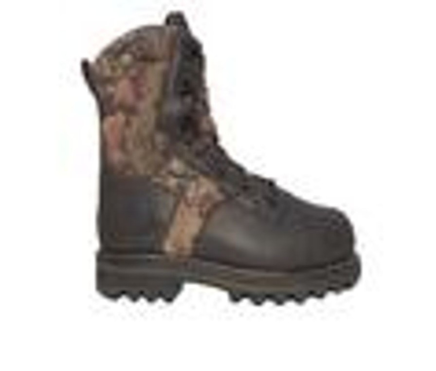 Men Irish Setter by Red Wing Waterproof | Men'S Irish Setter By Red Wing Gunflint 2813 Insulated Boots Brown/Mossy Oak