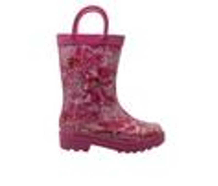 Kids Case IH Boots | Girls' Case Ih Toddler Camo Rubber Rain Boots Pink