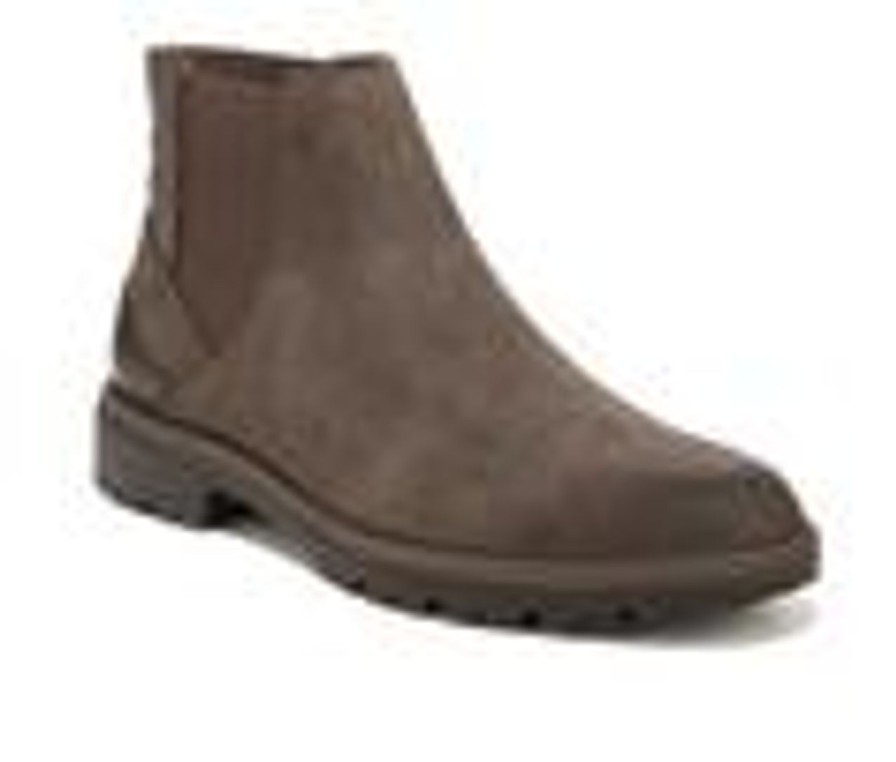 Men Dr. Scholls Boots | Men'S Dr. Scholls Graham Dress Chelsea Boots Chestnut Brown