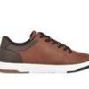 Men Tommy Hilfiger Oxfords | Men'S Tommy Hilfiger Trapeze Casual Shoes Cognac/Drk Brwn