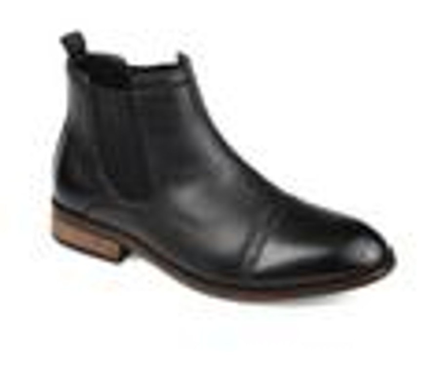 Men Vance Co. Boots | Men'S Vance Co. Garrett Chelsea Boots Black