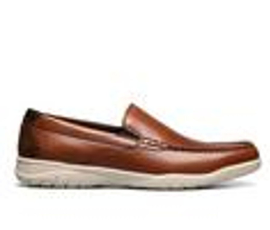 Men Nunn Bush Loafers | Men'S Nunn Bush Sumter Moc Toe Venetian Loafers Tan Multi