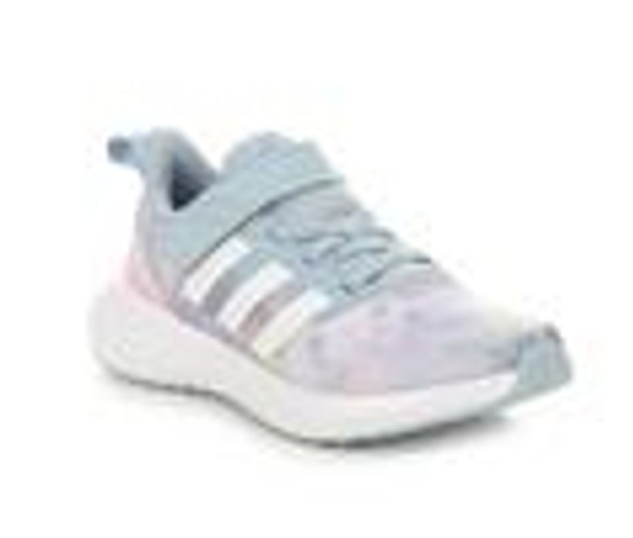 Kids Adidas Athletics & Sneakers | Girls' Adidas Little Kid Fortarun 2.0 Running Shoes Blu/Wht/Orchid