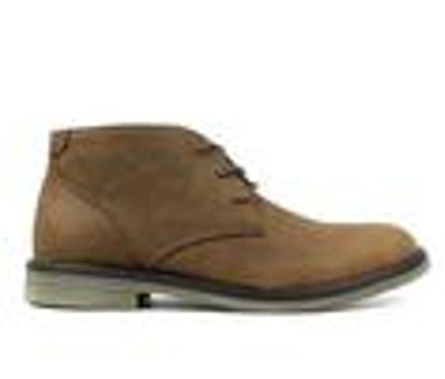 Men Nunn Bush Boots | Men'S Nunn Bush Lancaster Plain Toe Chukka Boots Brown