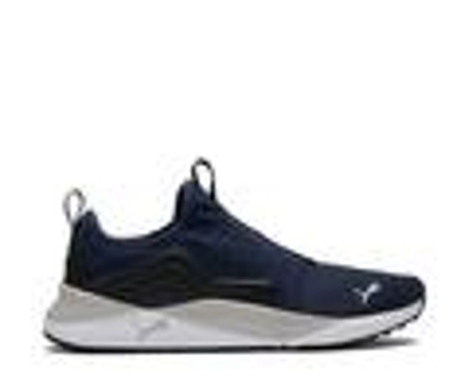 Men Puma Slip-Ons | Men'S Puma Pacer Future Slip-On Sneakers Navy/Black