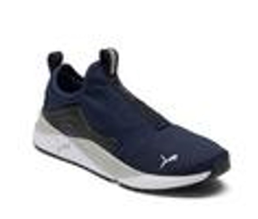 Men Puma Slip-Ons | Men'S Puma Pacer Future Slip-On Sneakers Navy/Black