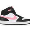 Kids Nike Athletics & Sneakers | Girls' Nike Little Kid Court Borough Mid 2 Sneakers Blk/Pulse/Wht