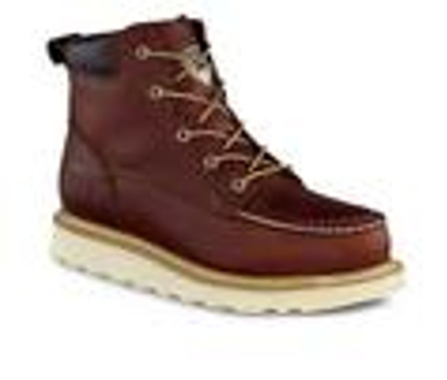 Men Irish Setter by Red Wing Soft Toe | Men'S Irish Setter By Red Wing Ashby 83605 Work Boots Brown