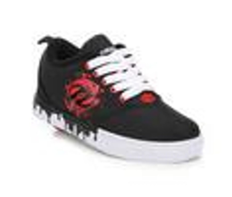 Kids Heelys Casual | Boys' Heelys Pro 20 Drips Sneakers Black/Red