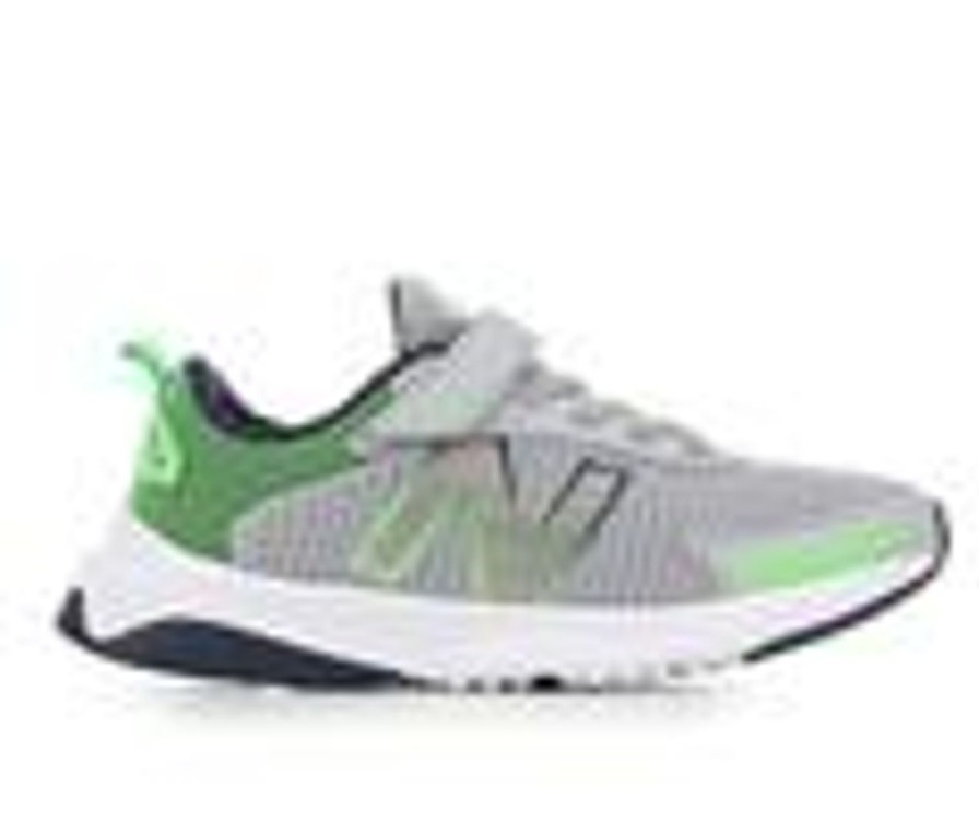 Kids New Balance Athletics & Sneakers | Boys' New Balance Little Kid 545 Pt545Gv1 Running Shoes Grey/Green/Blue