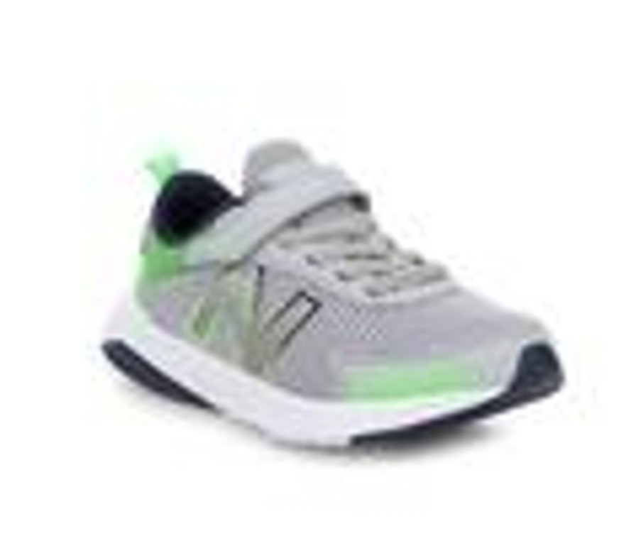 Kids New Balance Athletics & Sneakers | Boys' New Balance Little Kid 545 Pt545Gv1 Running Shoes Grey/Green/Blue