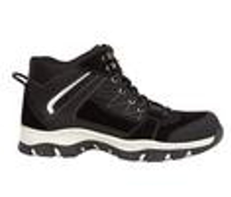 Men Deer Stags Hiking And Hunting | Men'S Deer Stags Anchor Hiking Boots Black/White