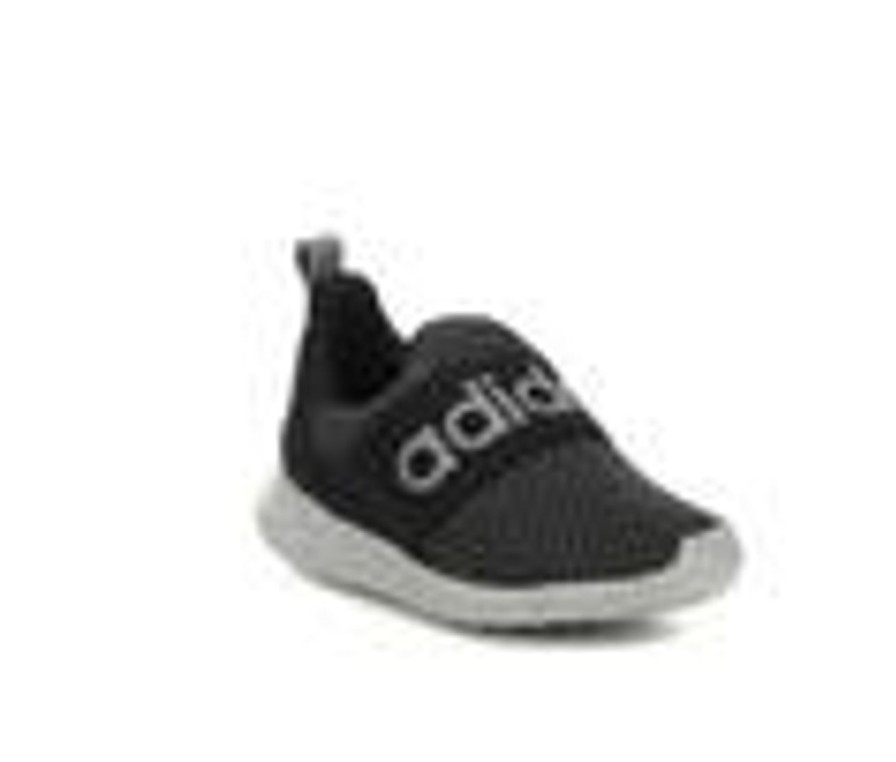 Kids Adidas Athletics & Sneakers | Boys' Adidas Toddler Lite Racer Adapt 4.0 Sustainable Running Shoes Grey/Grey/Blk