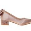 Kids Badgley Mischka Sandals | Girls' Badgley Mischka Little Kid & Big Kid Rhinestone Sophie Dress Shoes Rose/Gold