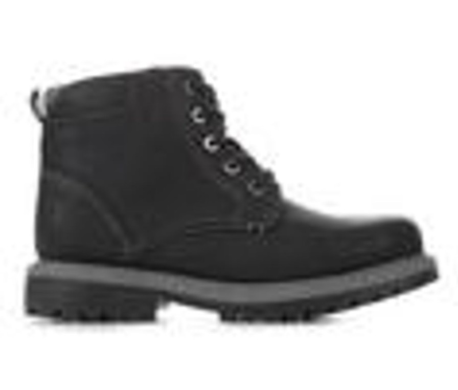 Kids Stone Canyon Boots | Boys' Stone Canyon Little Kid & Big Kid Terry Lace-Up Boots Black