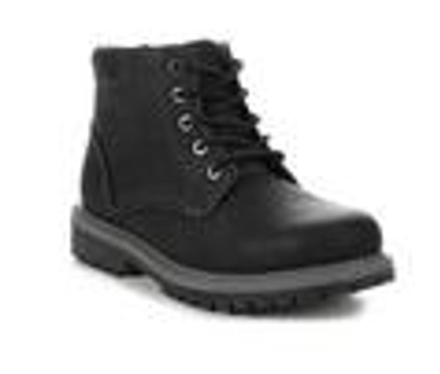 Kids Stone Canyon Boots | Boys' Stone Canyon Little Kid & Big Kid Terry Lace-Up Boots Black