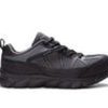 Men Propet Waterproof | Men'S Propet Seeley Ii Work Shoes Black/Grey