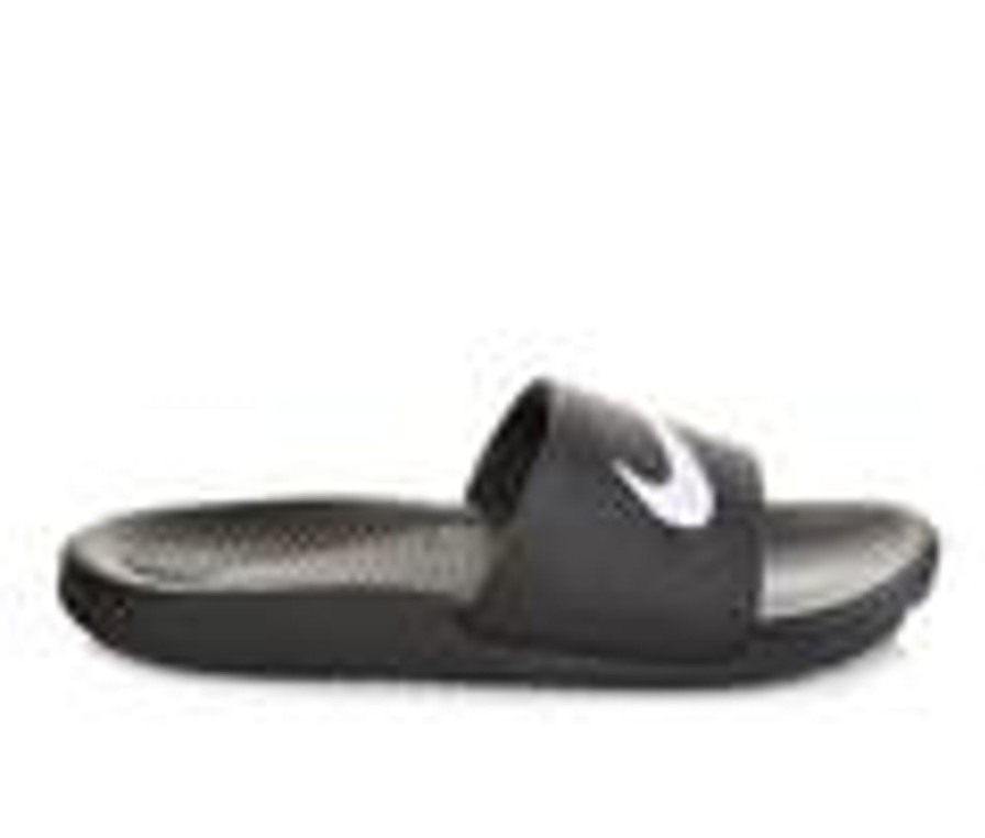 Kids Nike Sandals | Kids' Nike Little Kid & Big Kid Kawa Sport Slides Black/White