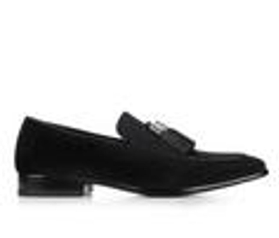 Men Giorgio Brutini Loafers | Men'S Giorgio Brutini Wilford Dress Loafers Black