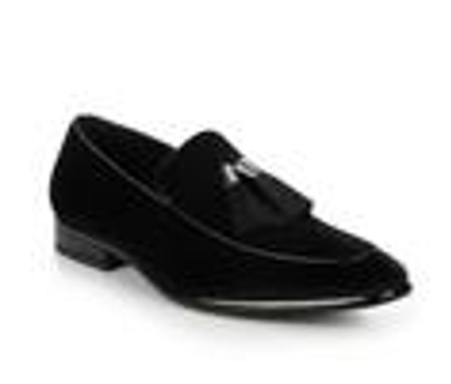 Men Giorgio Brutini Loafers | Men'S Giorgio Brutini Wilford Dress Loafers Black