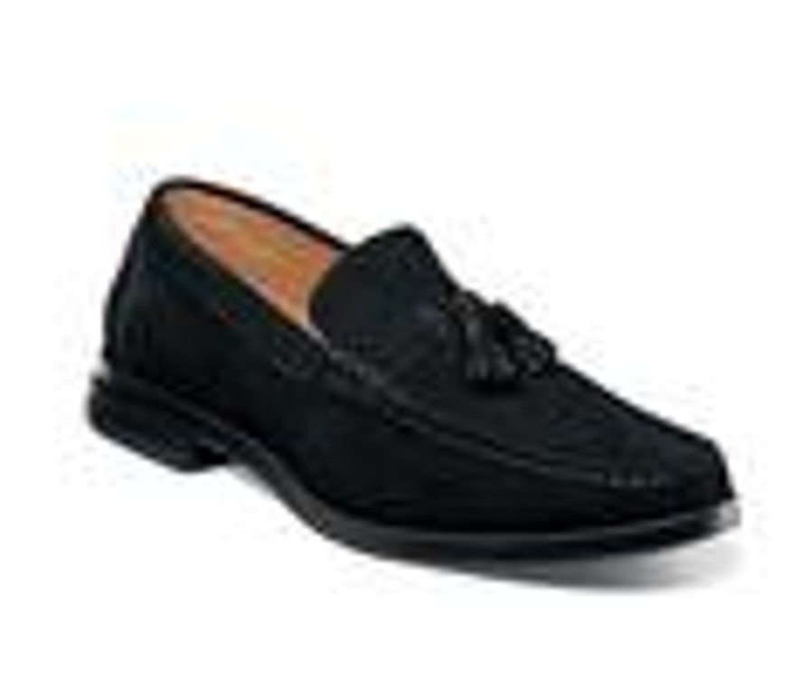 Men Stacy Adams Loafers | Men'S Stacy Adams Peppley Dress Loafers Black