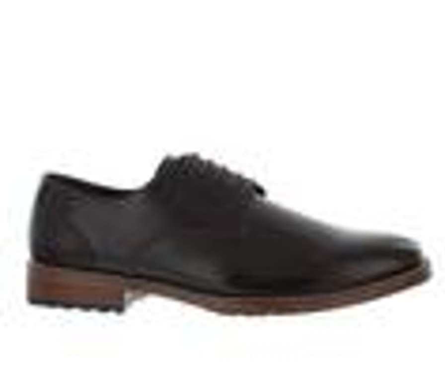 Men Van Heusen Oxfords | Men'S Van Heusen Garrett Dress Shoes Brown