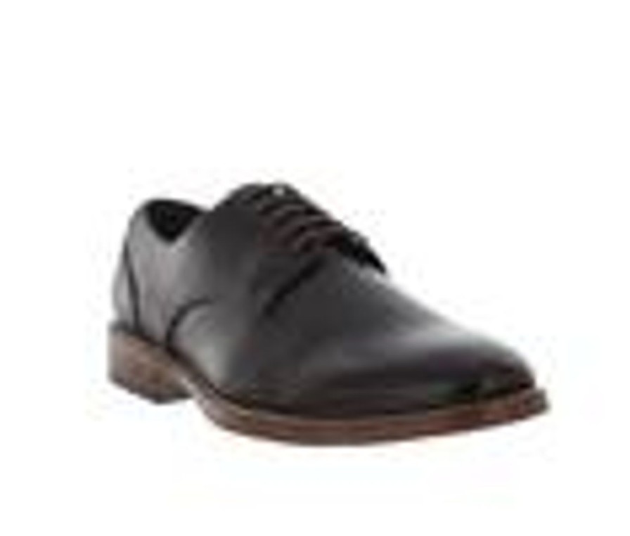 Men Van Heusen Oxfords | Men'S Van Heusen Garrett Dress Shoes Brown