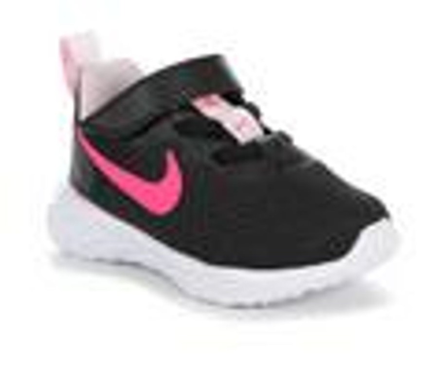 Kids Nike Athletics & Sneakers | Girls' Nike Infant & Toddler Revolution 6 Running Shoes Black/Pinkfoam