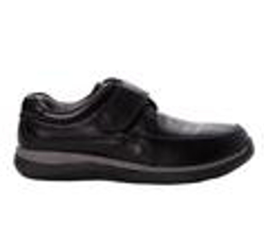 Men Propet Oxfords | Men'S Propet Parker Black