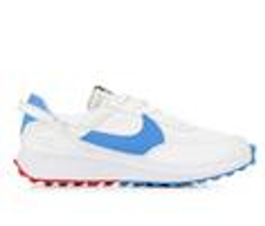 Men Nike Cross Training | Men'S Nike Waffle Debut Se Sneakers Wht/Blu/Wht