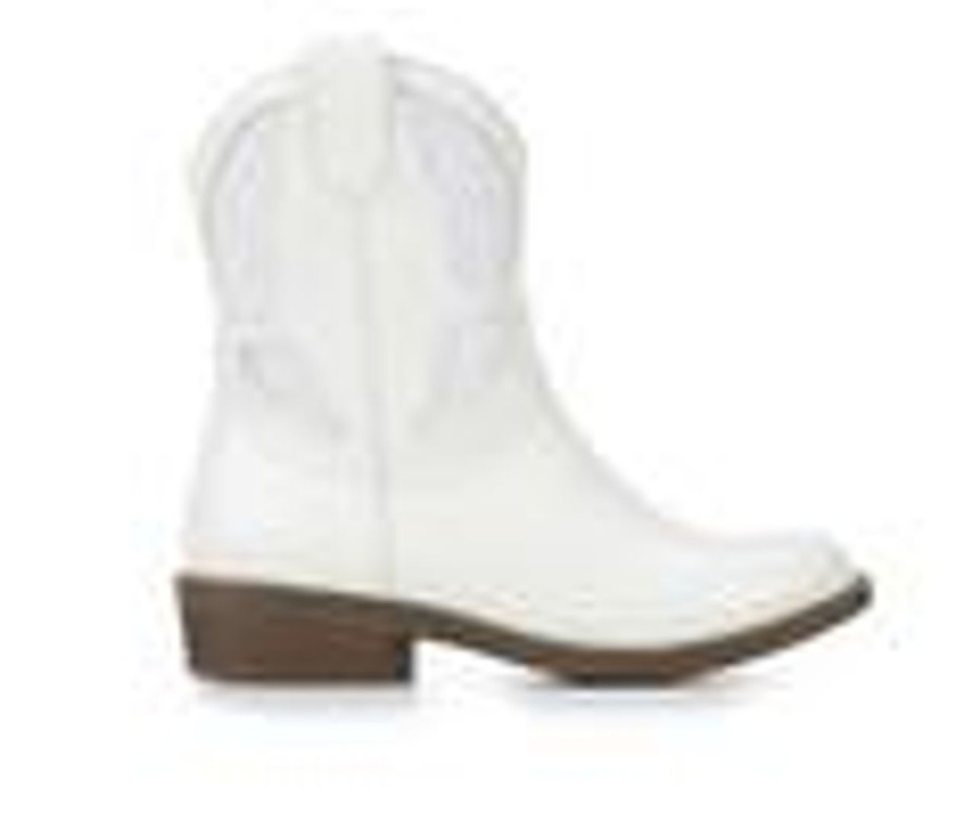 Kids Madden Girl Boots | Girls' Madden Girl Little Kid & Big Kid Mrodeo Cowboy Boots White