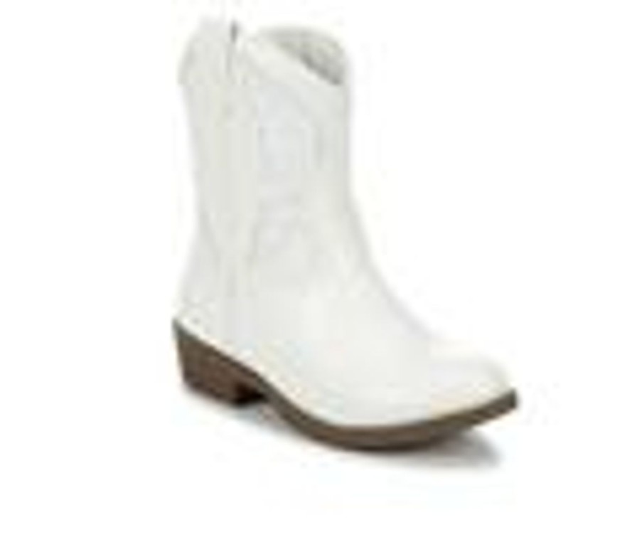 Kids Madden Girl Boots | Girls' Madden Girl Little Kid & Big Kid Mrodeo Cowboy Boots White