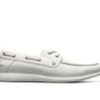 Men Stacy Adams Boat Shoes | Men'S Stacy Adams Reid Boat Shoes White