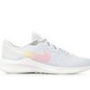 Kids Nike Athletics & Sneakers | Girls' Nike Big Kid Downshifter 11 Special Edition Running Shoes Grey/Wht/Peach