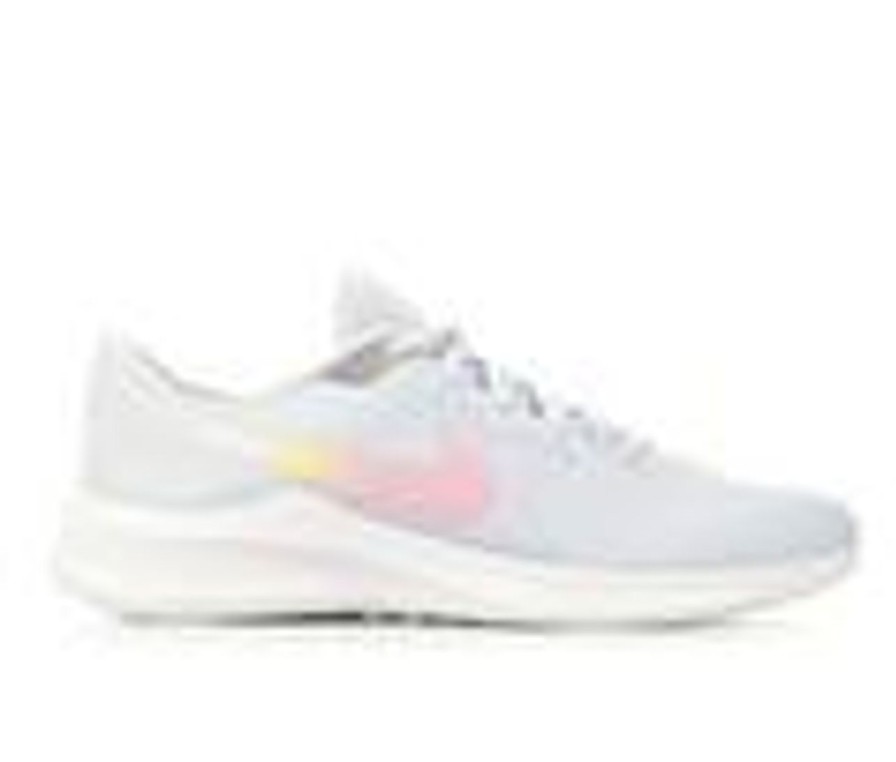 Kids Nike Athletics & Sneakers | Girls' Nike Big Kid Downshifter 11 Special Edition Running Shoes Grey/Wht/Peach