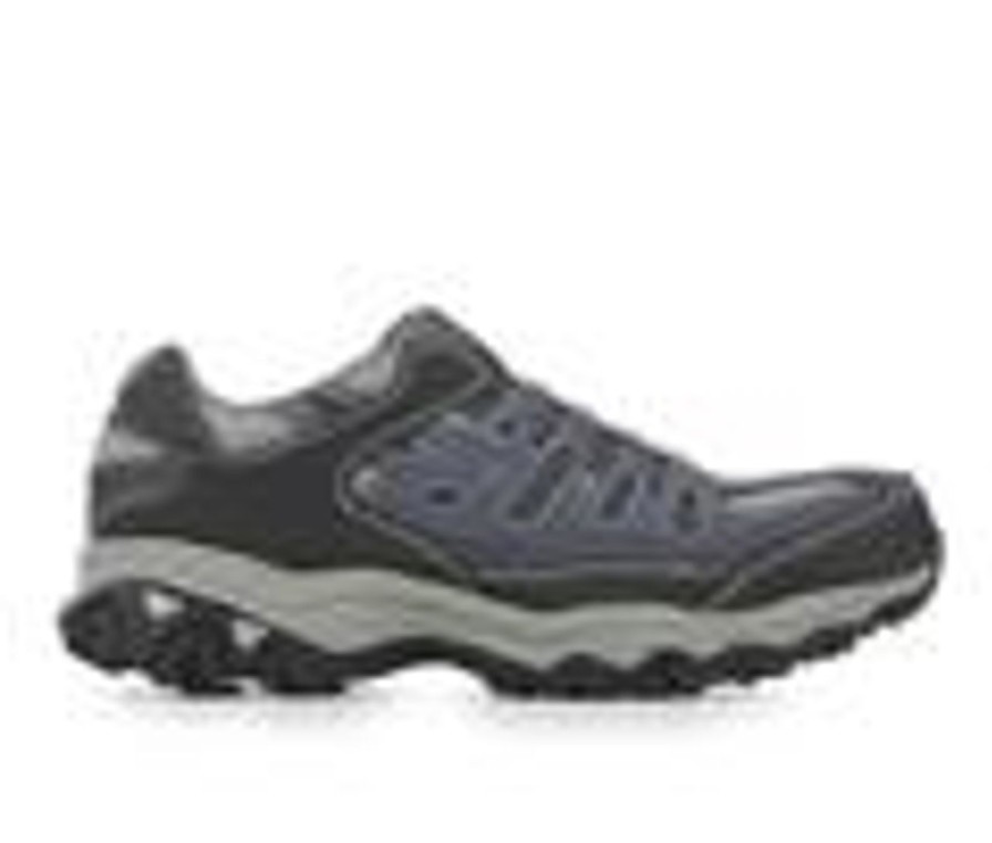 Men Skechers Work Electric Hazard | Men'S Skechers Work 77161 Cankton Steel Toe Work Shoes Navy