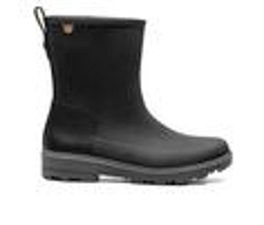 Kids Bogs Footwear Boots | Girls' Bogs Footwear Little Kid & Big Kid Holly Jr Mid Rain Boots Black