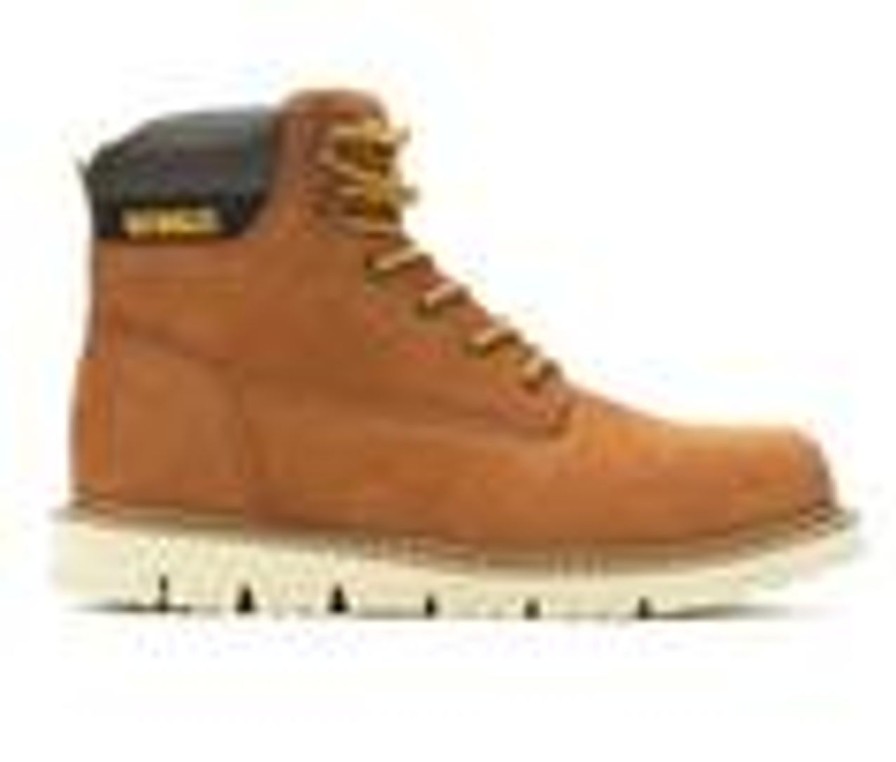 Men DeWALT Electric Hazard | Men'S Dewalt Flex 6 Inch Steel Toe Work Boots Light Brown