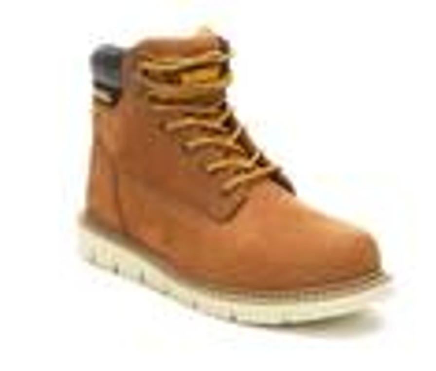 Men DeWALT Electric Hazard | Men'S Dewalt Flex 6 Inch Steel Toe Work Boots Light Brown